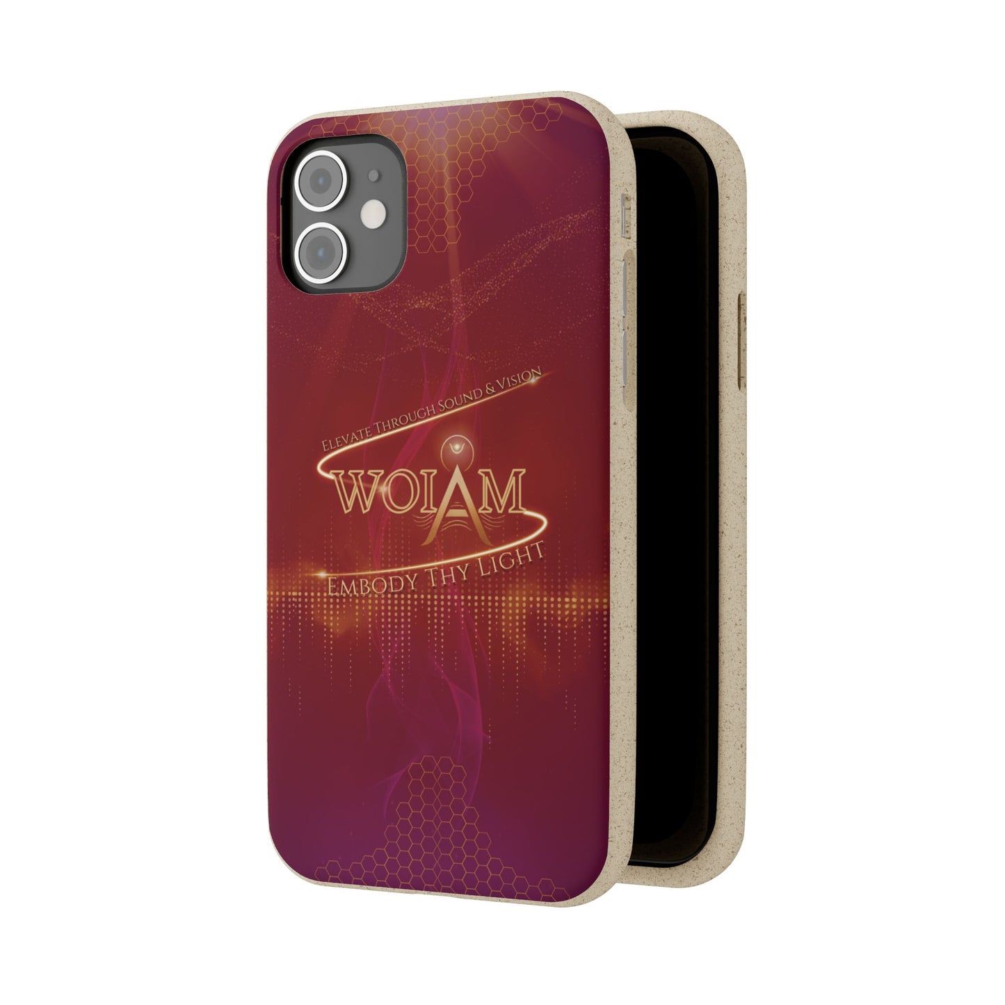 Phone Case - Eco-Friendly Biodegradable 'Embody Thy Light' Design