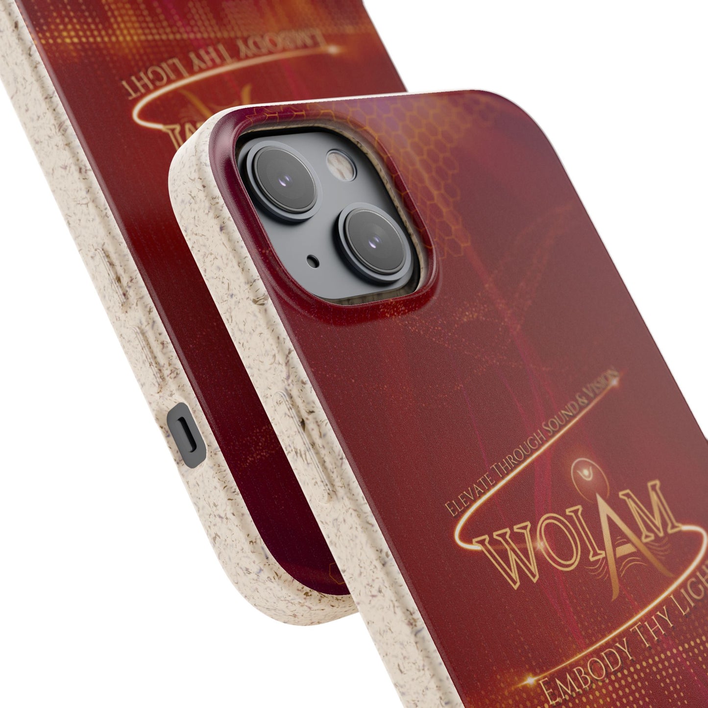 Phone Case - Eco-Friendly Biodegradable 'Embody Thy Light' Design