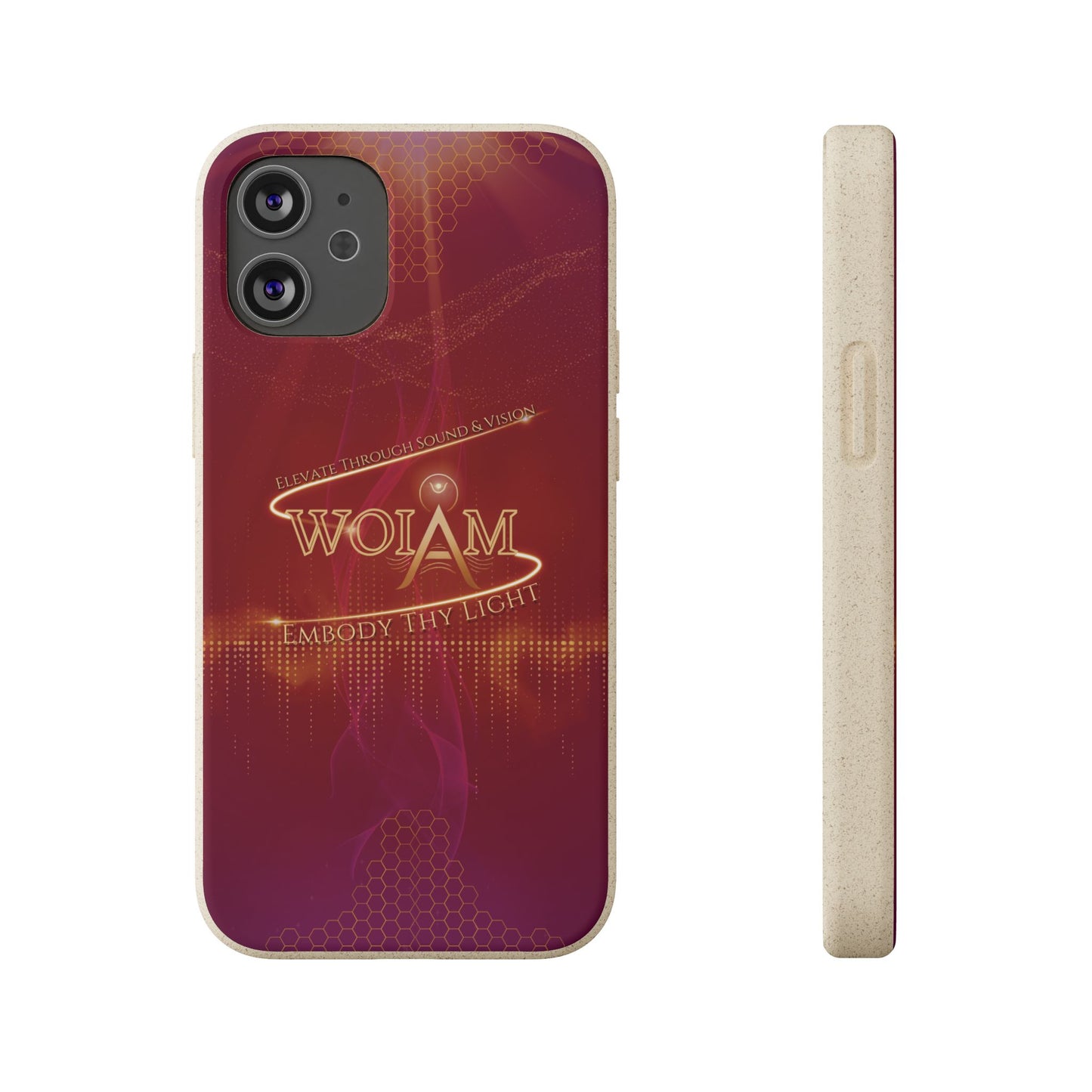 Phone Case - Eco-Friendly Biodegradable 'Embody Thy Light' Design