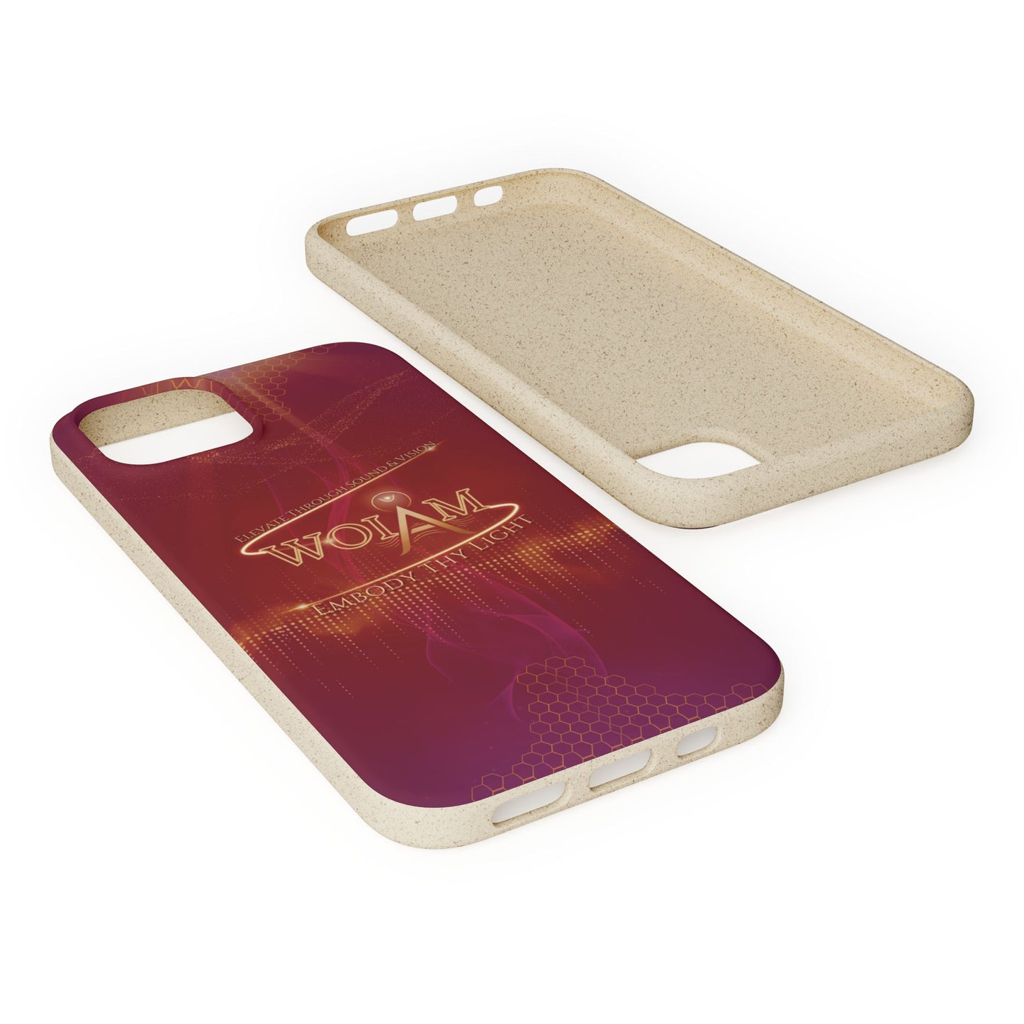 Phone Case - Eco-Friendly Biodegradable 'Embody Thy Light' Design