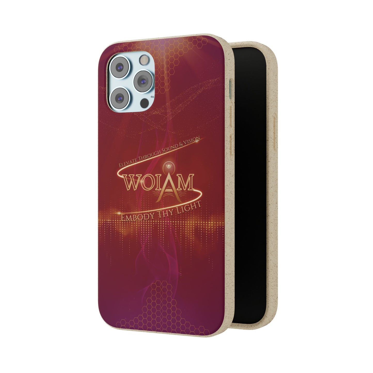 Phone Case - Eco-Friendly Biodegradable 'Embody Thy Light' Design