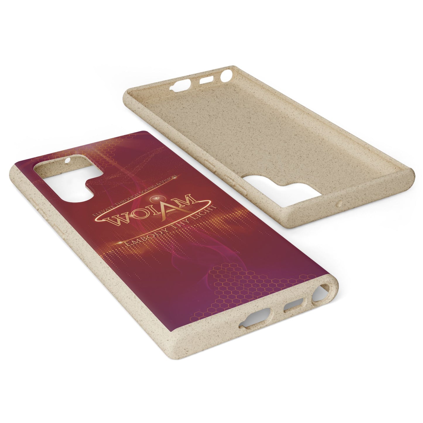 Phone Case - Eco-Friendly Biodegradable 'Embody Thy Light' Design