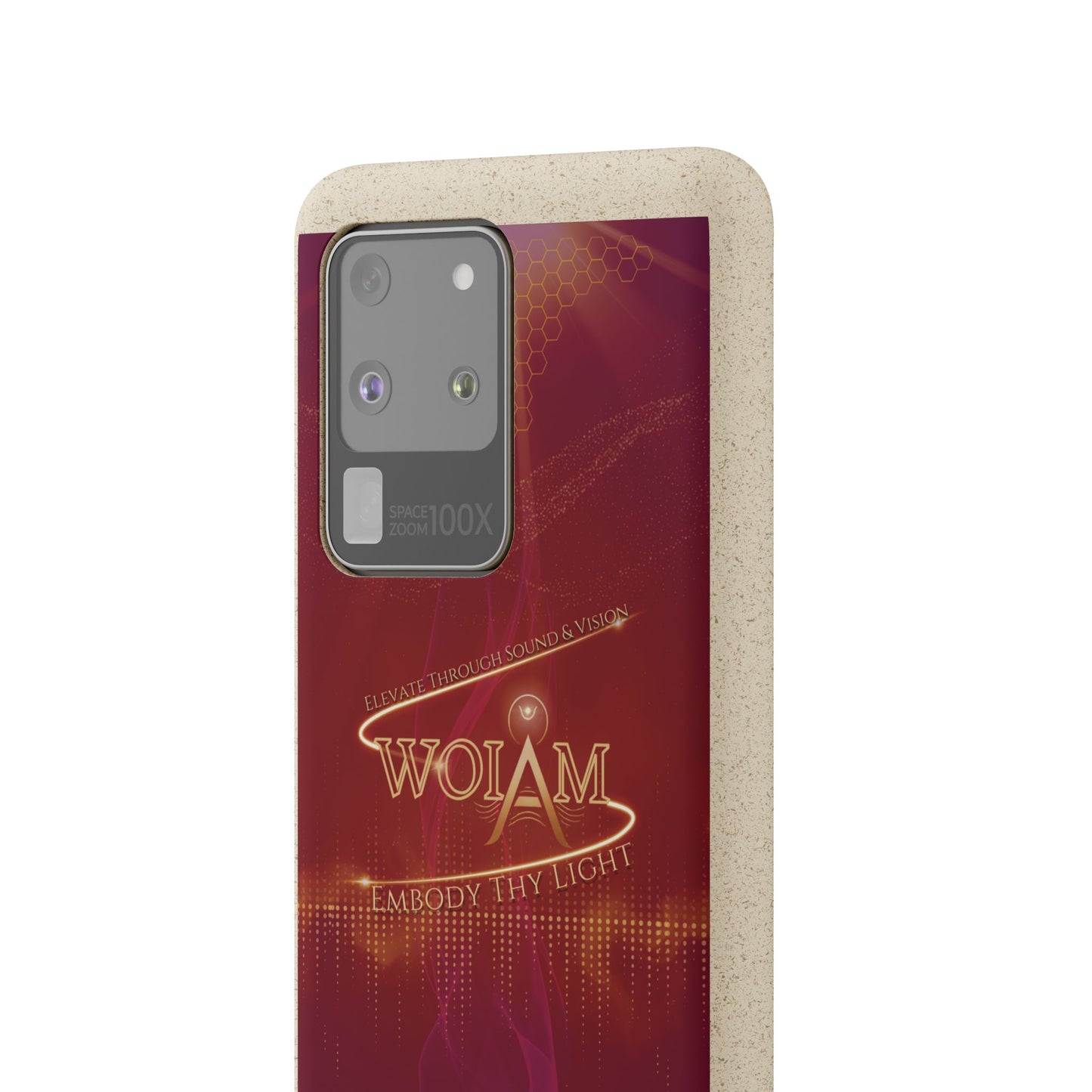Phone Case - Eco-Friendly Biodegradable 'Embody Thy Light' Design