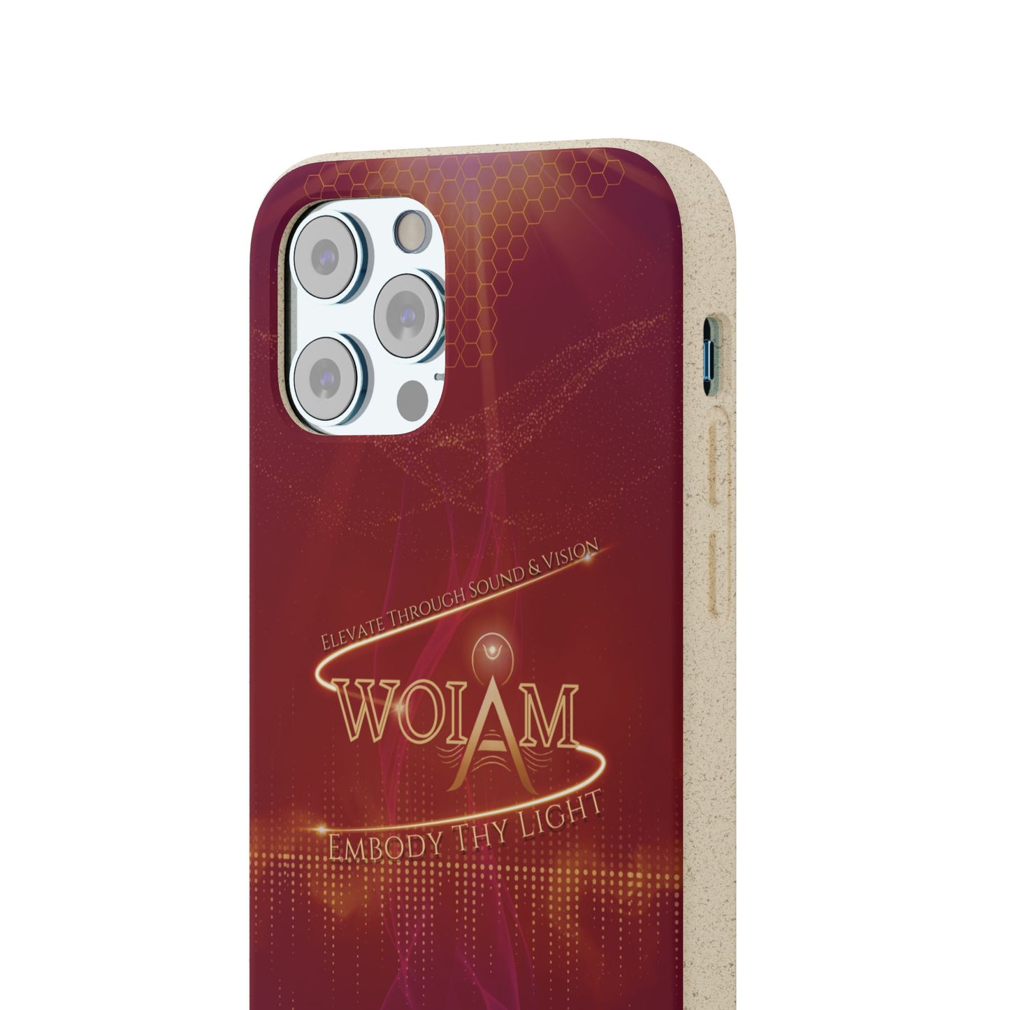 Phone Case - Eco-Friendly Biodegradable 'Embody Thy Light' Design