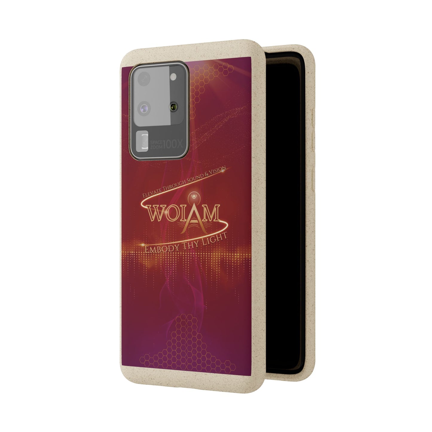 Phone Case - Eco-Friendly Biodegradable 'Embody Thy Light' Design