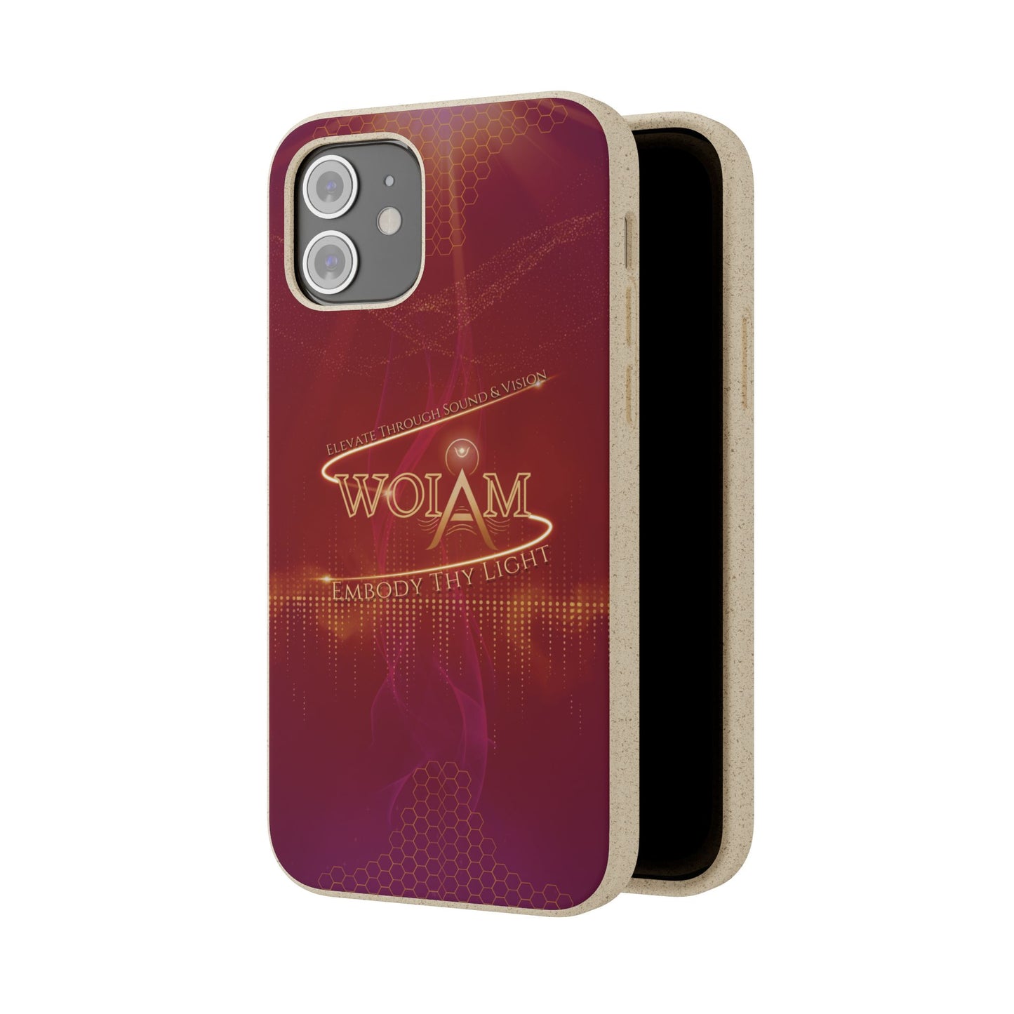 Phone Case - Eco-Friendly Biodegradable 'Embody Thy Light' Design