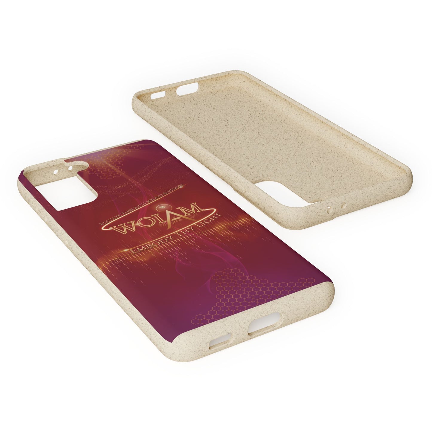 Phone Case - Eco-Friendly Biodegradable 'Embody Thy Light' Design