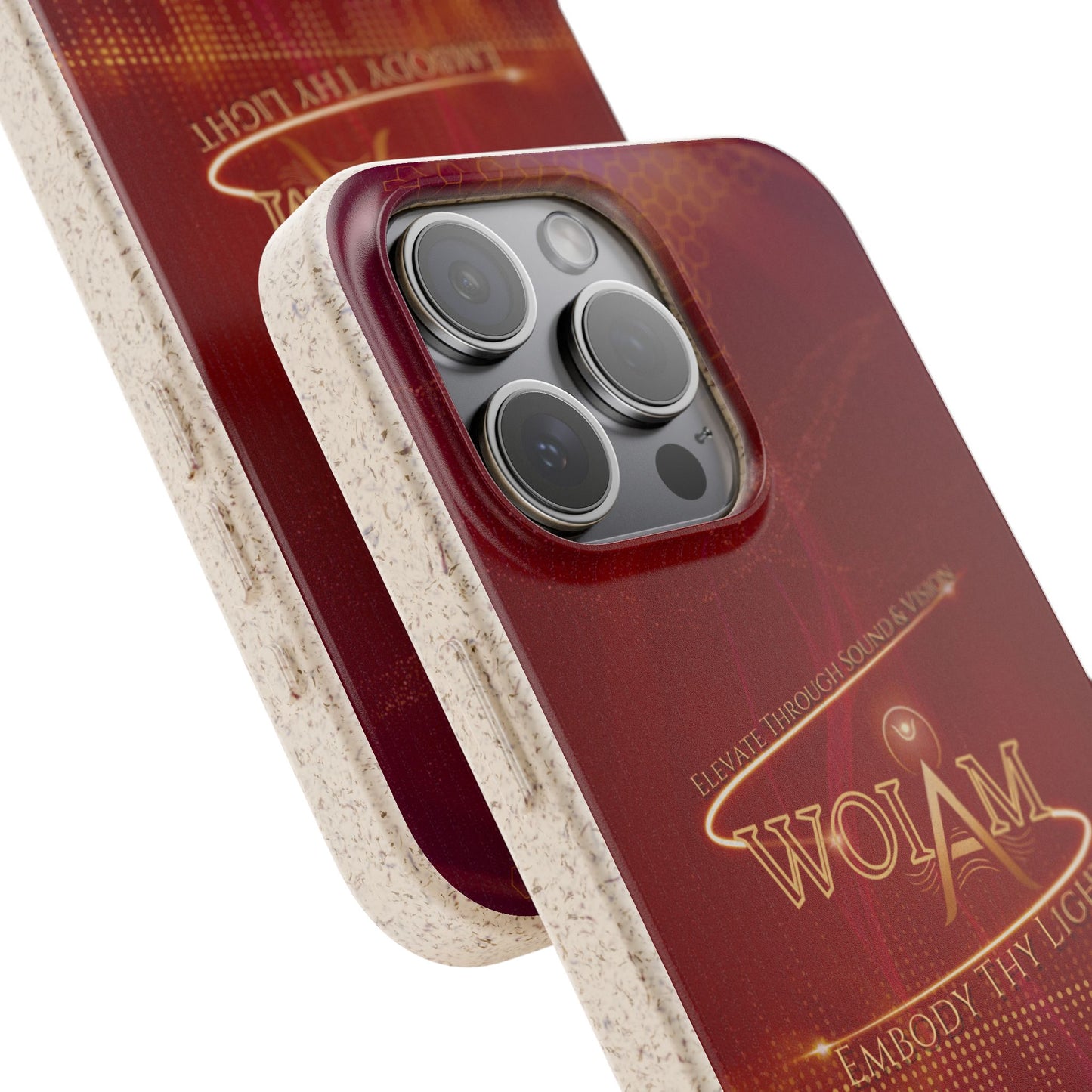 Phone Case - Eco-Friendly Biodegradable 'Embody Thy Light' Design