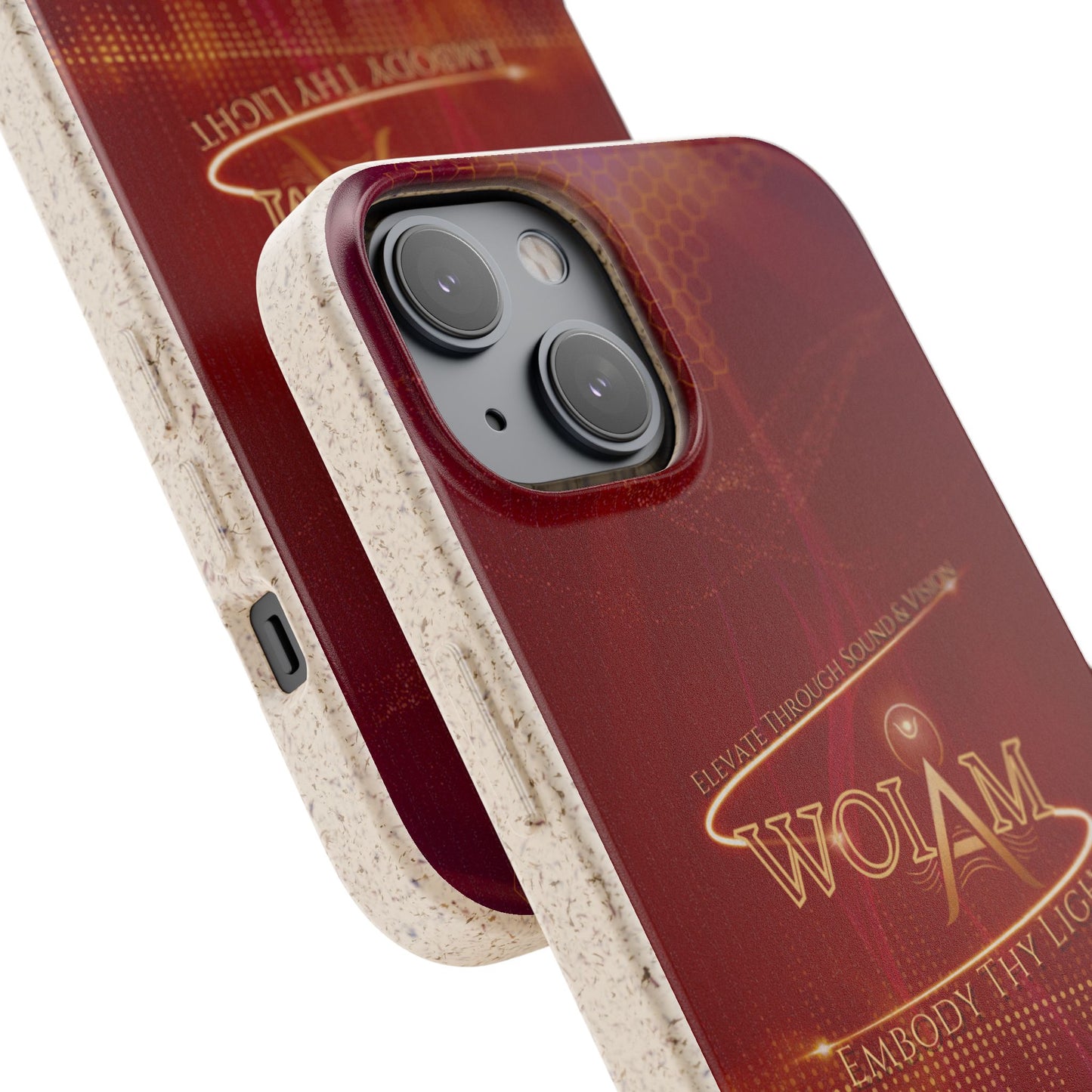 Phone Case - Eco-Friendly Biodegradable 'Embody Thy Light' Design
