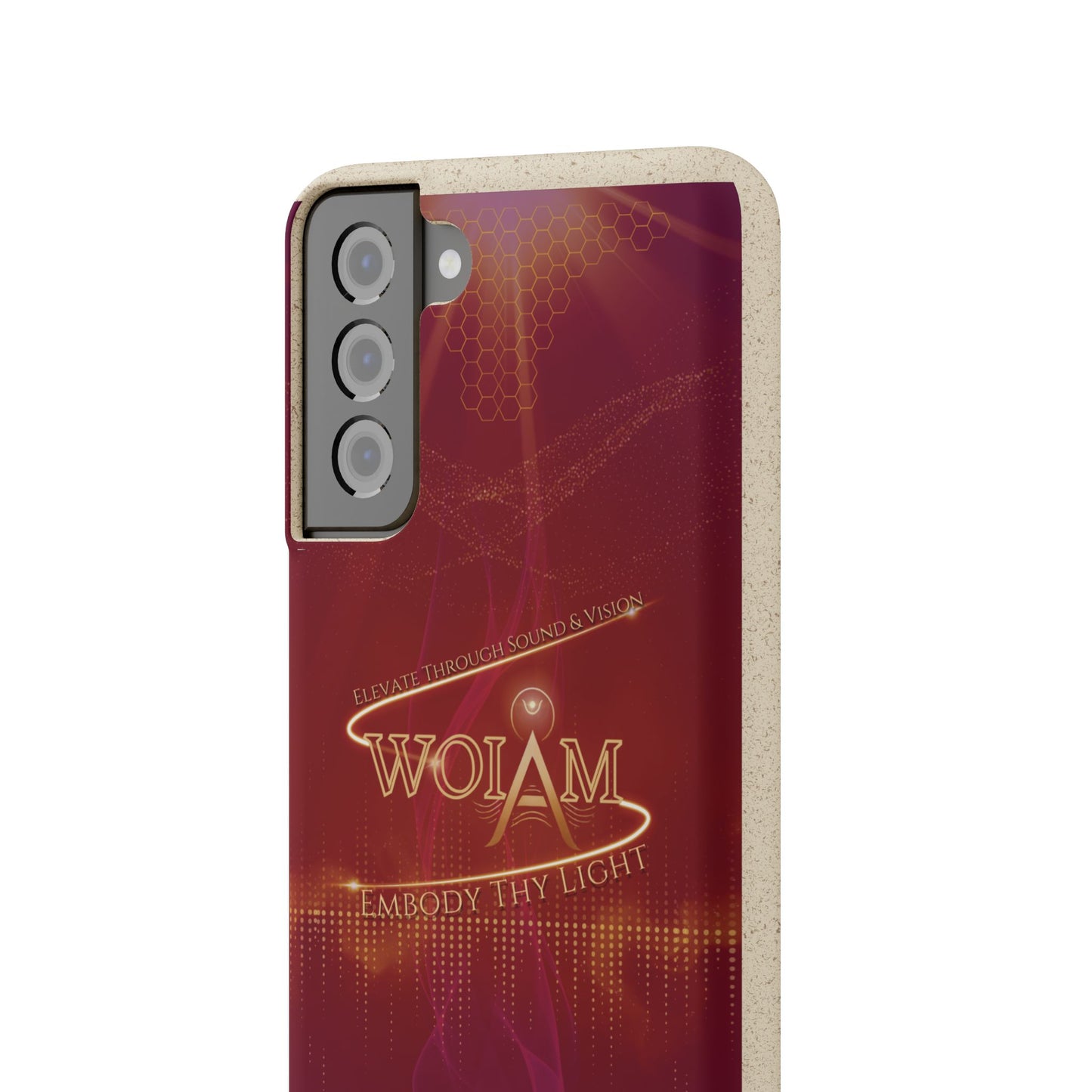 Phone Case - Eco-Friendly Biodegradable 'Embody Thy Light' Design