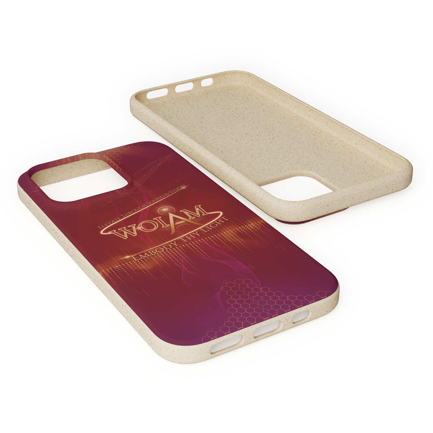 Phone Case - Eco-Friendly Biodegradable 'Embody Thy Light' Design