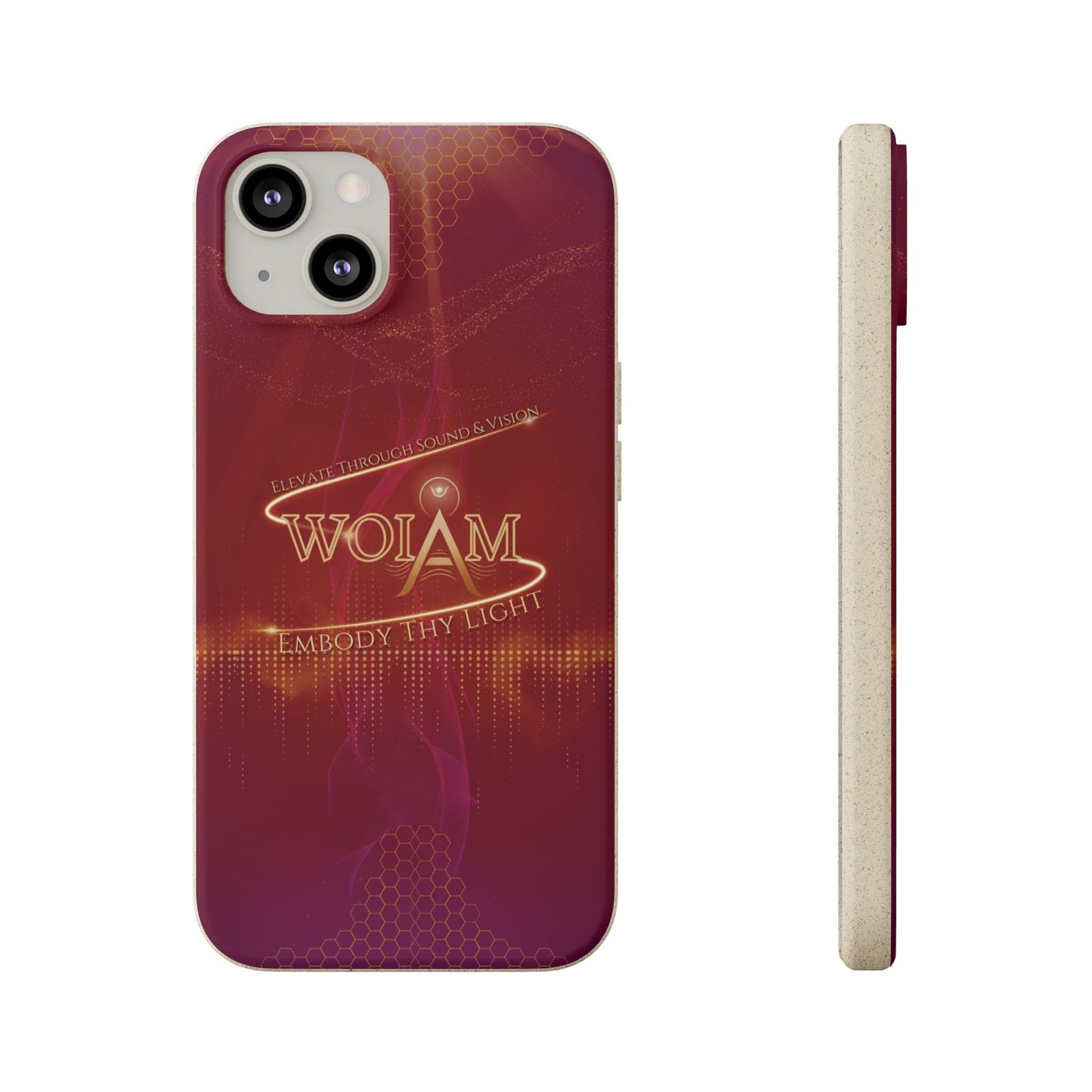 Phone Case - Eco-Friendly Biodegradable 'Embody Thy Light' Design