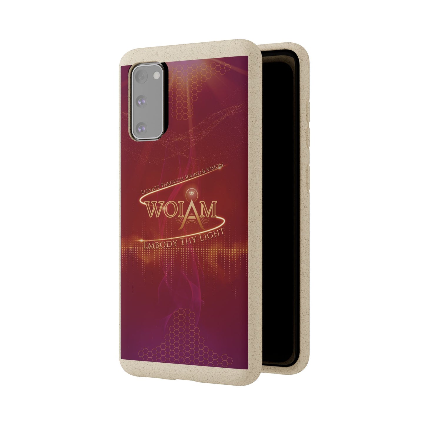 Phone Case - Eco-Friendly Biodegradable 'Embody Thy Light' Design