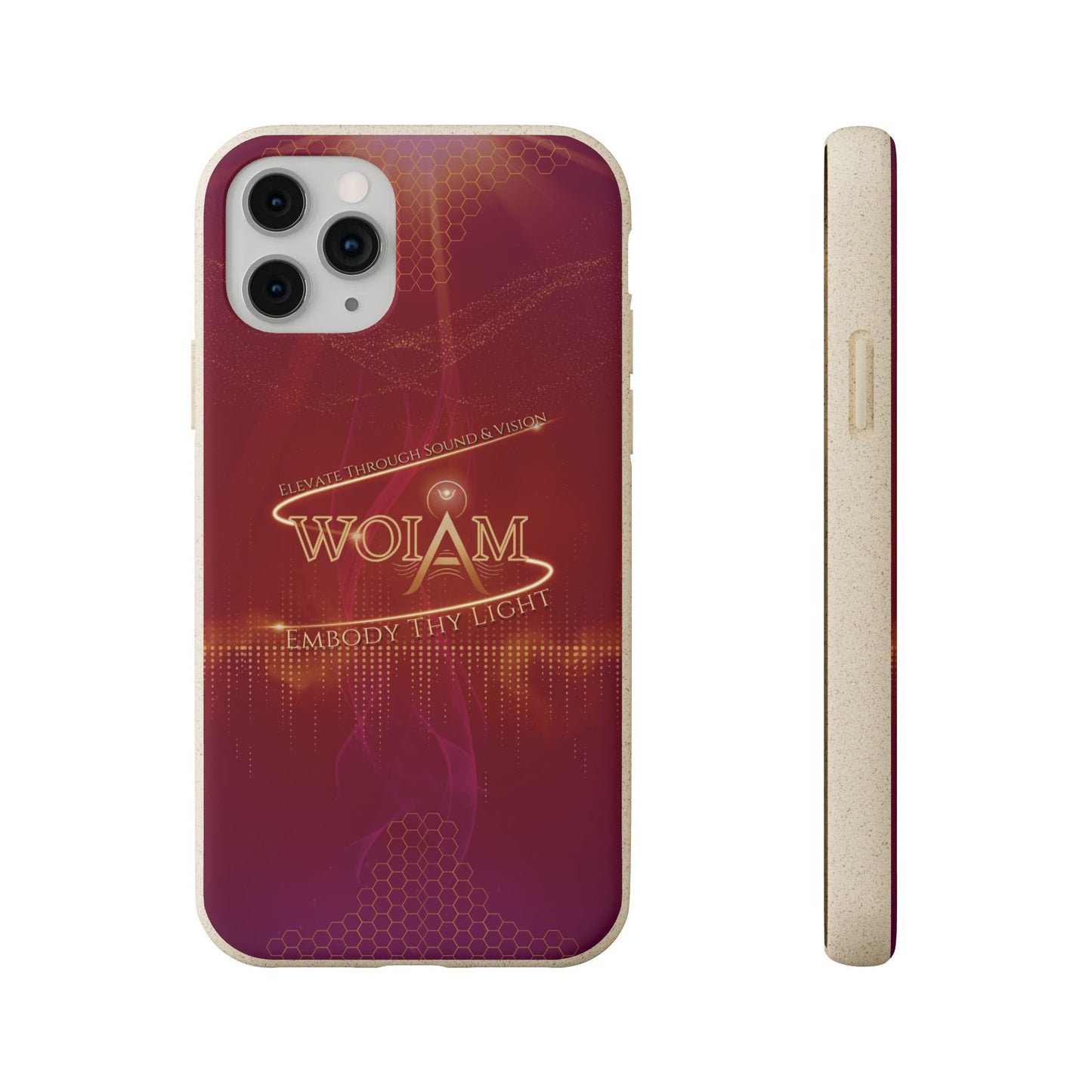 Phone Case - Eco-Friendly Biodegradable 'Embody Thy Light' Design